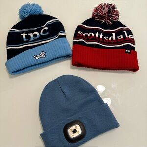 Masters Golf Scottsdale TPC New Rare Unisex Hat Beanie X3 S20 Birdsnest